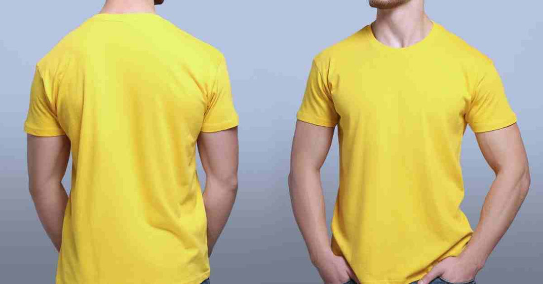 t-shirt respirant sport homme jaune tenue fitness technique anti transpiration
